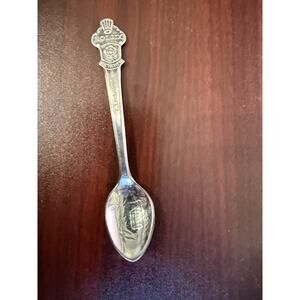 VINTAGE SILVER ROLEX SPOON BUCHERER OF SWITZERLAND LUGANO COLLECTIBLE SOUVENIR